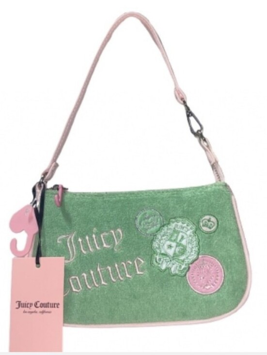 Juicy Couture Handbags - Juicy Couture Green Shoulder Bag